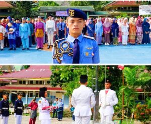 Peserta didik ikuti Upacara Sumpah Pemuda ke-98 di SMAN Plus Riau dengan khidmat 