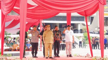 Perangi Narkoba Lintas Negara, PLT Gubernur dan Kapolda Riau Pimpinan Apel Satgas Anti Narkoba 