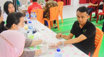 Jemput Sehat di Balik Jeruji: Lapas Pekanbaru Gelar Cek Gula Darah & Kolesterol Gratis Buat Ratusan WBP 