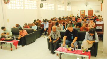 Ibadah Khusus di Lapas llAPekanbaru, Warga Binaan Dapat Pesan Harapan Dari Pastor Nigel Burrows Asal Irlandia