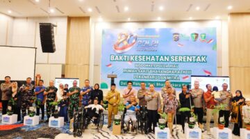 Kolaborasi 15 RS Mitra, Polda Riau Layani 2.400 Warga Screening Kesehatan Gratis Hingga Khitan Massal